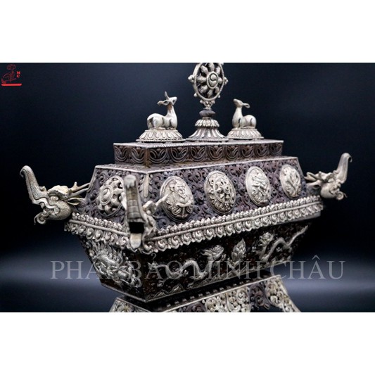 [PHÁP BẢO MINH CHÂU] LƯ XÔNG PHÁP LUÂN HƯƠU ĐỒNG TRẮNG 13&quot;