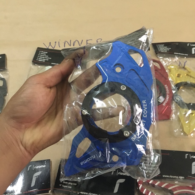 Mang cá winer và ex150 kiểu có kính