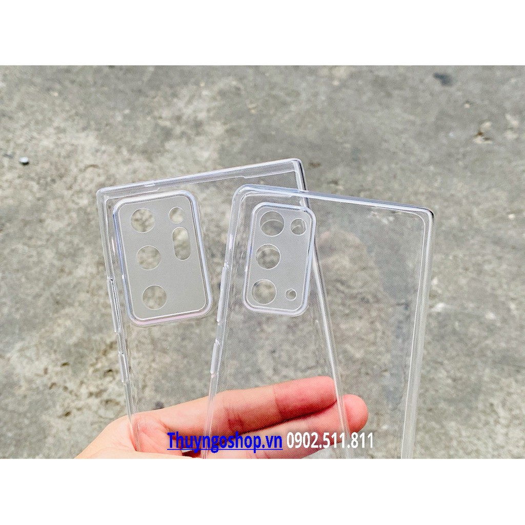 Samsung Note20 Ultra / Note20 - Ốp silicon full camera