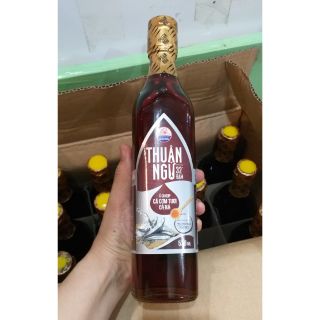 Nước mắm 584 nha trang 32 độ đạm chai 520ml - dqt1909