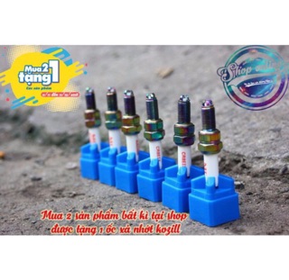 Bugi 3 chấu bạch kim MC Racing