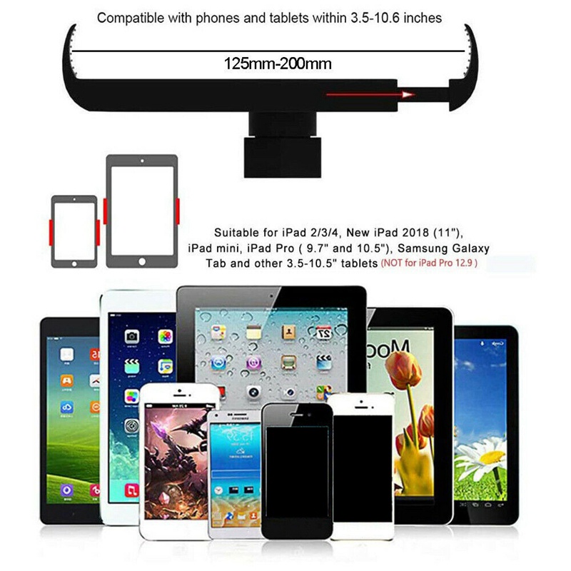 Giá Đỡ Điện Thoại / Máy Tính Bảng 175cm Có Thể Điều Chỉnh Linh Hoạt Kích Thước 4.8-10.5 Inch Cho iPad iPhone
