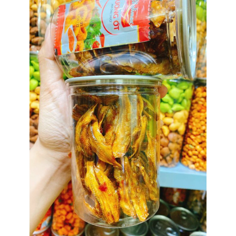 hủ pet-150gr cá mai siêu giòn