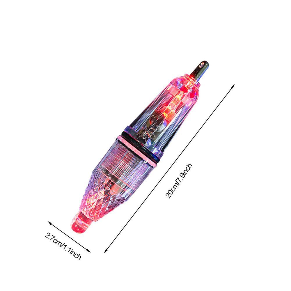 MAYSHOW Mồi Câu Cá Hình Con Mực Có Đèn LED