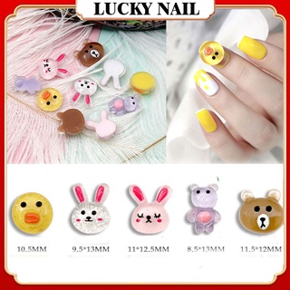 Charm nail, charm gấu nail trang trí móng
