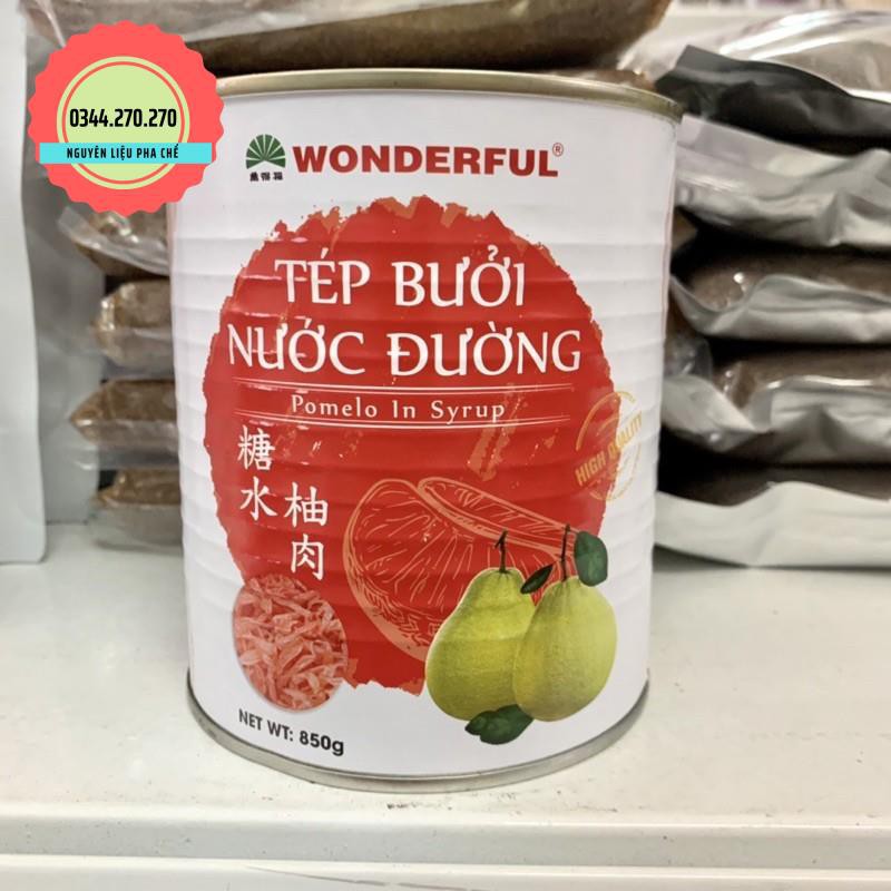 Tép bưởi nước đường Wonderful - Hộp 850gr