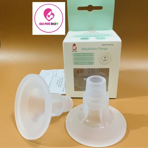 Phễu hút sữa Lacteck Baby Motion silicon mềm cao cấp từ USA ( size 15/18/21/24/27 )