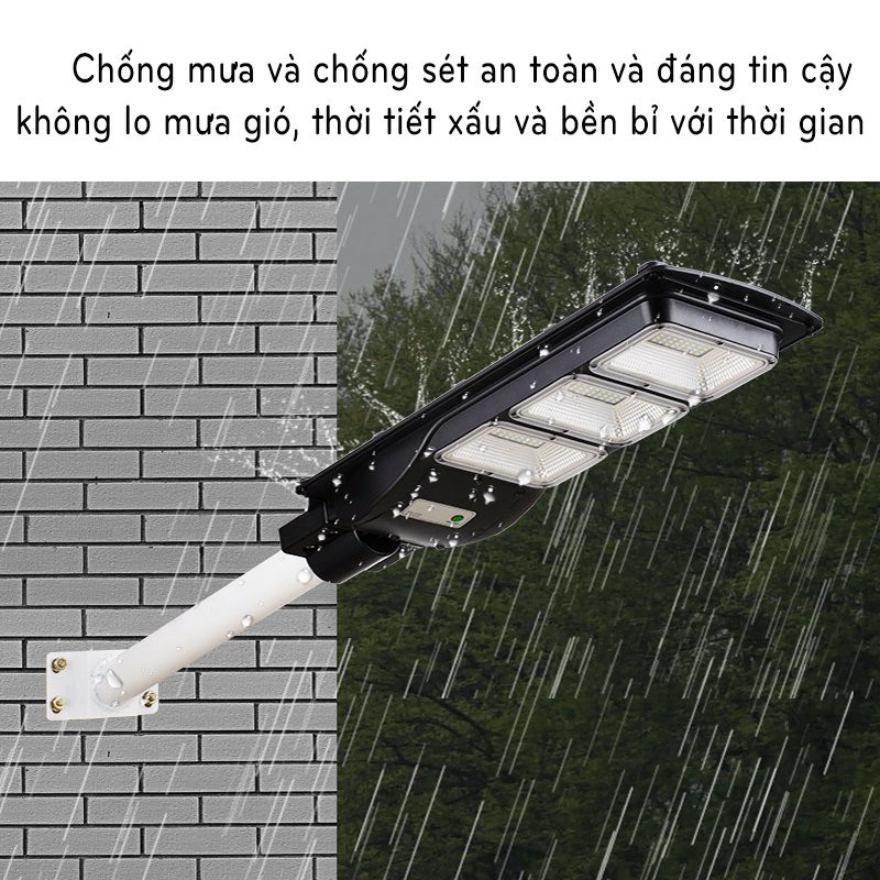 Đèn Năng Lượng Mặt Trời, Đèn Đường Năng Lượng Mặt Trời Chống Nước, Góc Sáng Rộng PAPAA.HOME