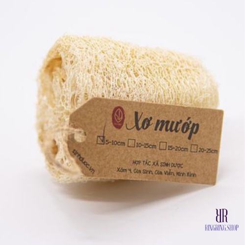 Xơ Mướp Khô Tự Nhiên, Để Tắm, Tẩy Da Chết, Rửa Bát cắt nhỏ tiện dụng - Xơ mướp Sinh Dược
