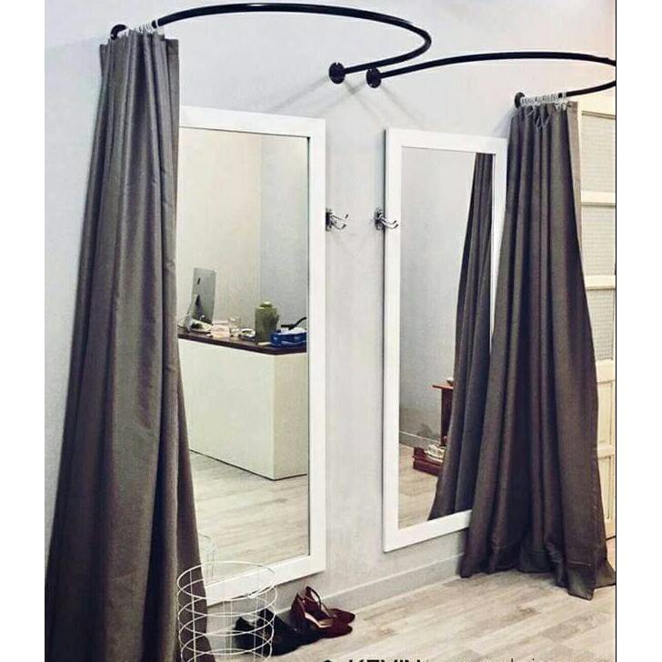 Rèm thay đồ shop quần áo