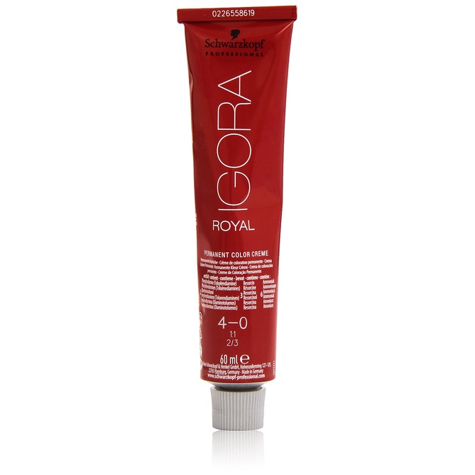 Màu nhuộm tóc cao cấp Schwarzkopf Igora Royal 60ml