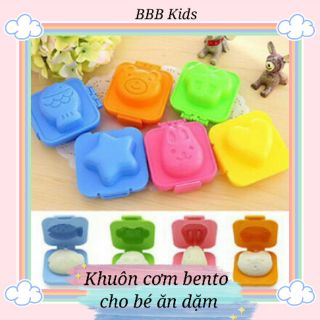 Khuôn cơm bento cho bé ăn dặm