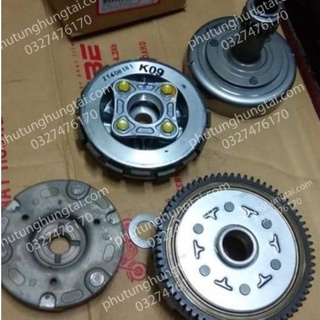 Bộ nhông nồi côn, ly hợp xe WAVE A, S110, RSX, Blade.... zin honda