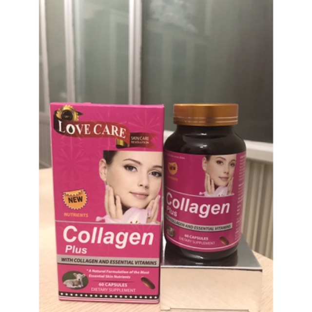 Collagen Plus nhau thai cừu, sữa ong chúa 3in1 hộp 60 viên