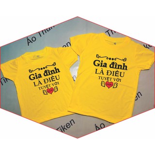 [ HOT ] [ MẪU MỚI] ÁO THUN GIA ĐÌNH SIÊU HOT  ĐỦ SIZE