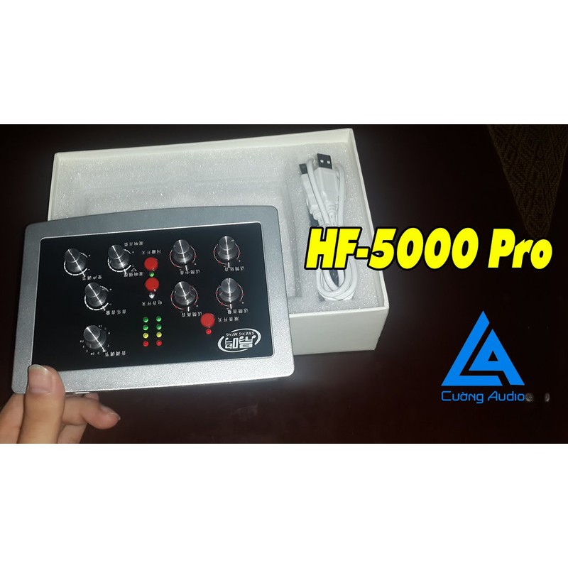 Sound card karaoke HF5000 Pro