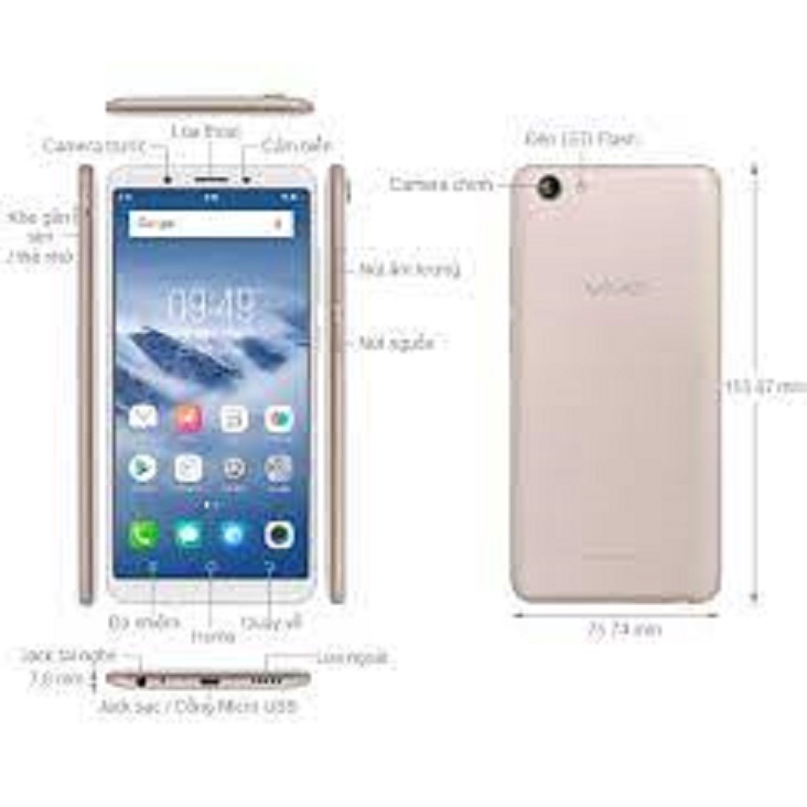 Điện thoại Vivo Y71 2sim ram 6G/128G mới Chính Hãng - Camera Sắc nét, cài Full Zalo Youtube Tiktok - GGS 06