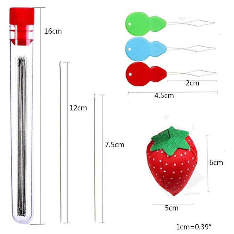 Bộ Kim Xỏ Hạt Hình Quả Bầu Dùng Làm Trang Sức Thủ Công