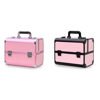 Cốp Nhôm Size Lớn Để Vừa Máy Hơ - Đựng Đồ Nail - Trang Điểm - Makeup