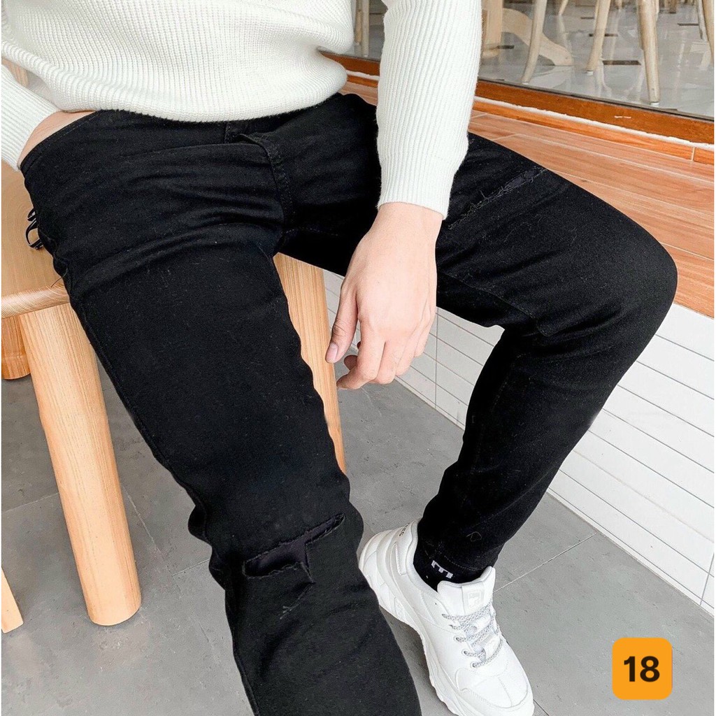 Quần Jean Nam Cao Cấp 🤜 FREESHIP 🤛 Quần Bò Nam Ống Côn Cao Cấp Form Chuẩn Co Giãn HG601 | BigBuy360 - bigbuy360.vn