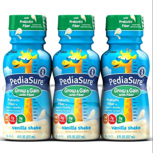 Sữa nước Pediasure bổ sung chất xơ chai 237ml cho trẻ từ 2-13 tuổi