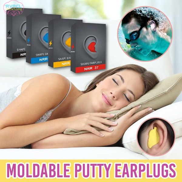 Cặp nút bịt tai chống ồn tiện dụng khi ngủ tùy chọn màu sắc
