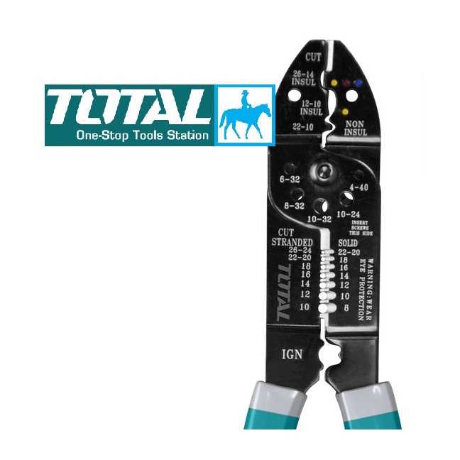 Total KỀM TUỐT DÂY ĐIỆN 8.5 INCH 215 MM THT15851