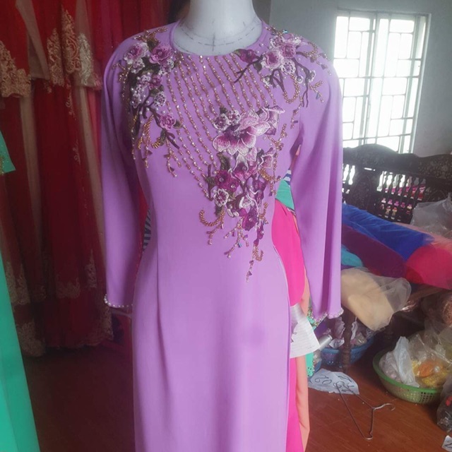 Áo dài lụa