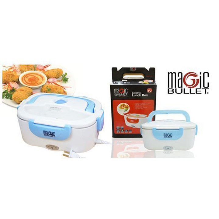 Hộp cơm hâm nóng magic bullet ruột nhựa - rẻ – bền – đẹp