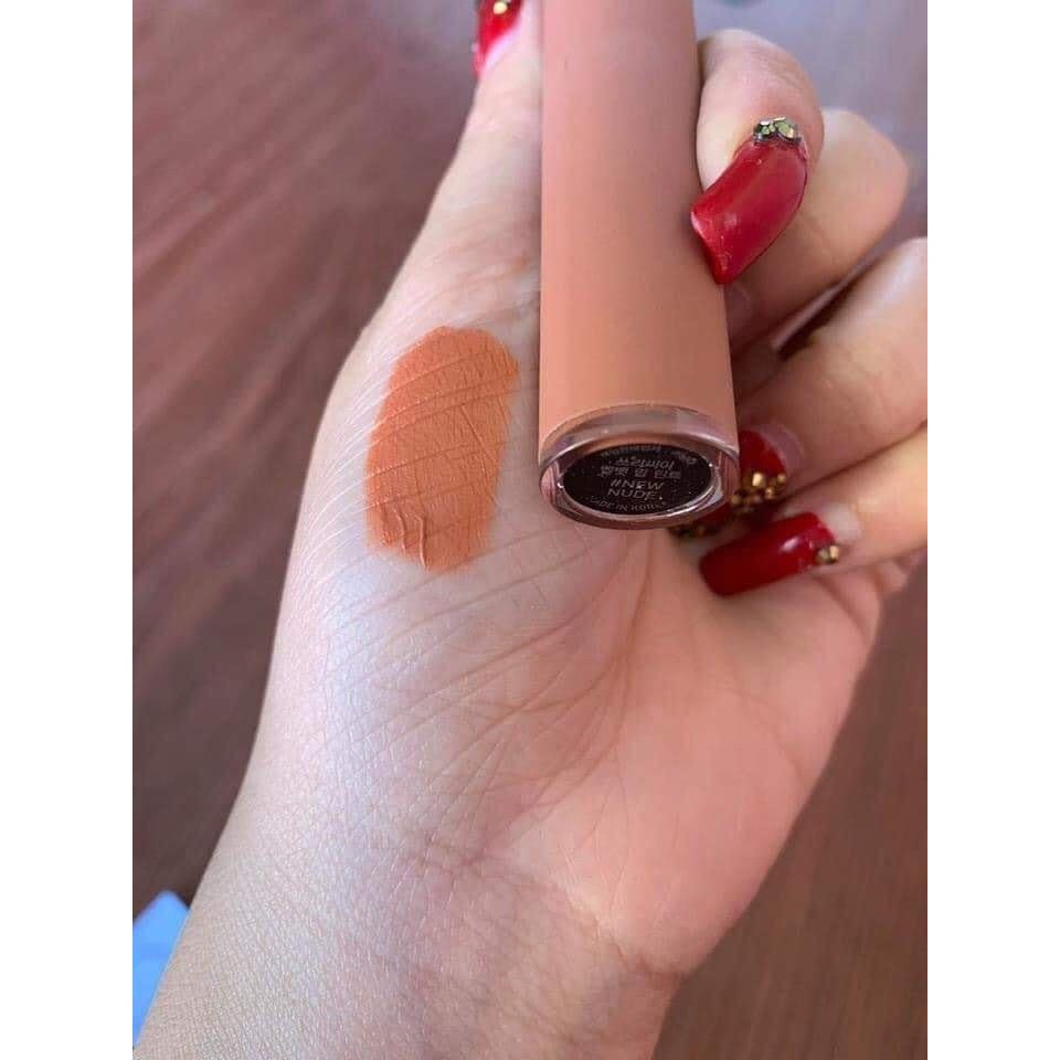 Son 3CE velvet lip tint màu cam nude #new nude