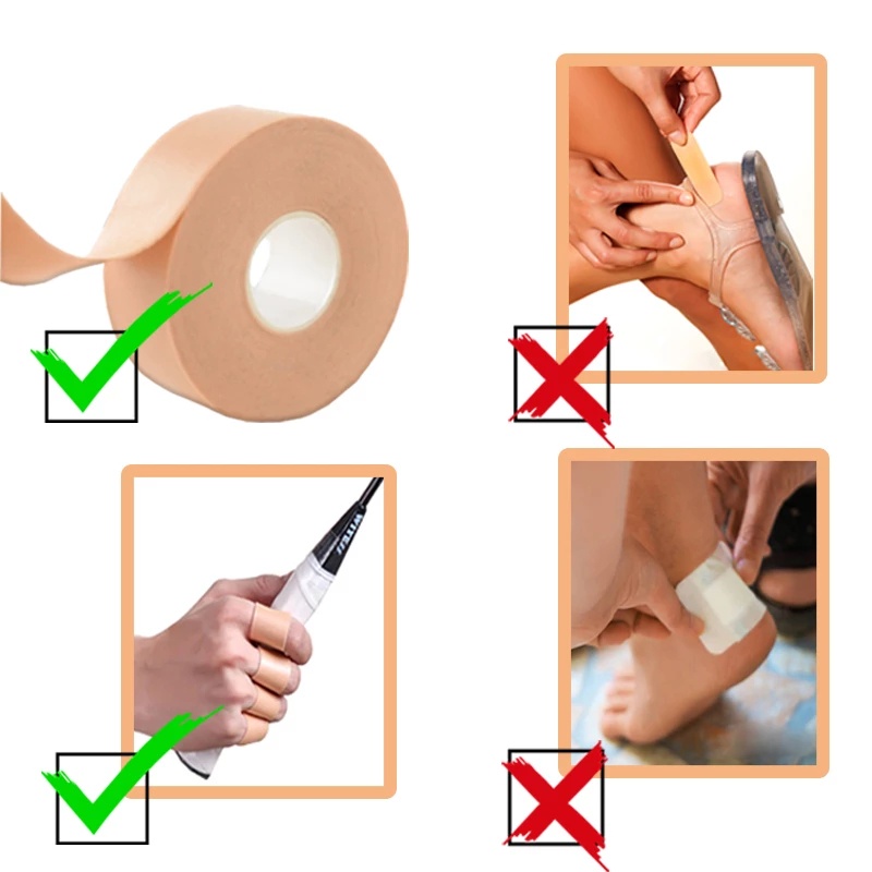 [Hàng mới về] Miếng dán chân y tế bằng cao su co giãn thoáng khí tự dính chống mòn chống thấm nước đa năng