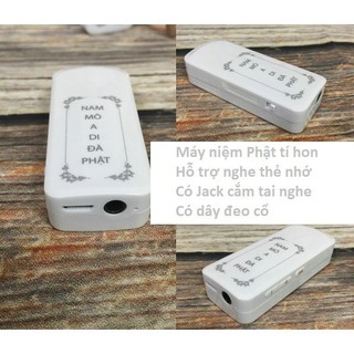 Máy niệm Phật tí hon - Nghe thẻ nhớ - TDH10 50 BEO