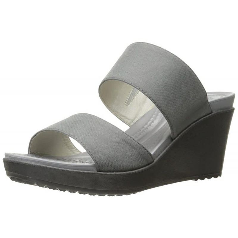 DÉP NỮ CROC.S QUAI VẢI CAO 7CM