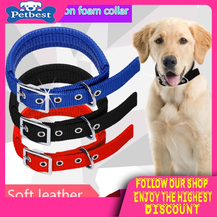 Vòng Cổ Da Pu Mềm Mại Cho Thú Cưng