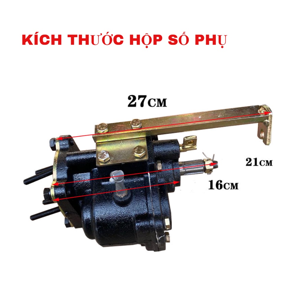 Hộp số phụ,số mạnh sử dụng chế xe 3 bánh,xe 4 bánh,có tác dụng tải nặng,leo dốc tốt và dễ dàng sử dụng