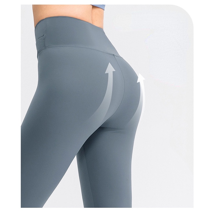 Quần Tập yoga Chéo Eo Màu Da yd 02329