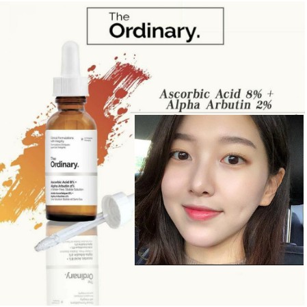 [𝘊𝘩𝘪́𝘯𝘩 𝘏𝘢̃𝘯𝘨] serum làm sáng, mờ nám tàn nhang Vitamin C và Arburin The Ordinary Ascorbic Acid 8% Alpha Arbutin 2% | BigBuy360 - bigbuy360.vn