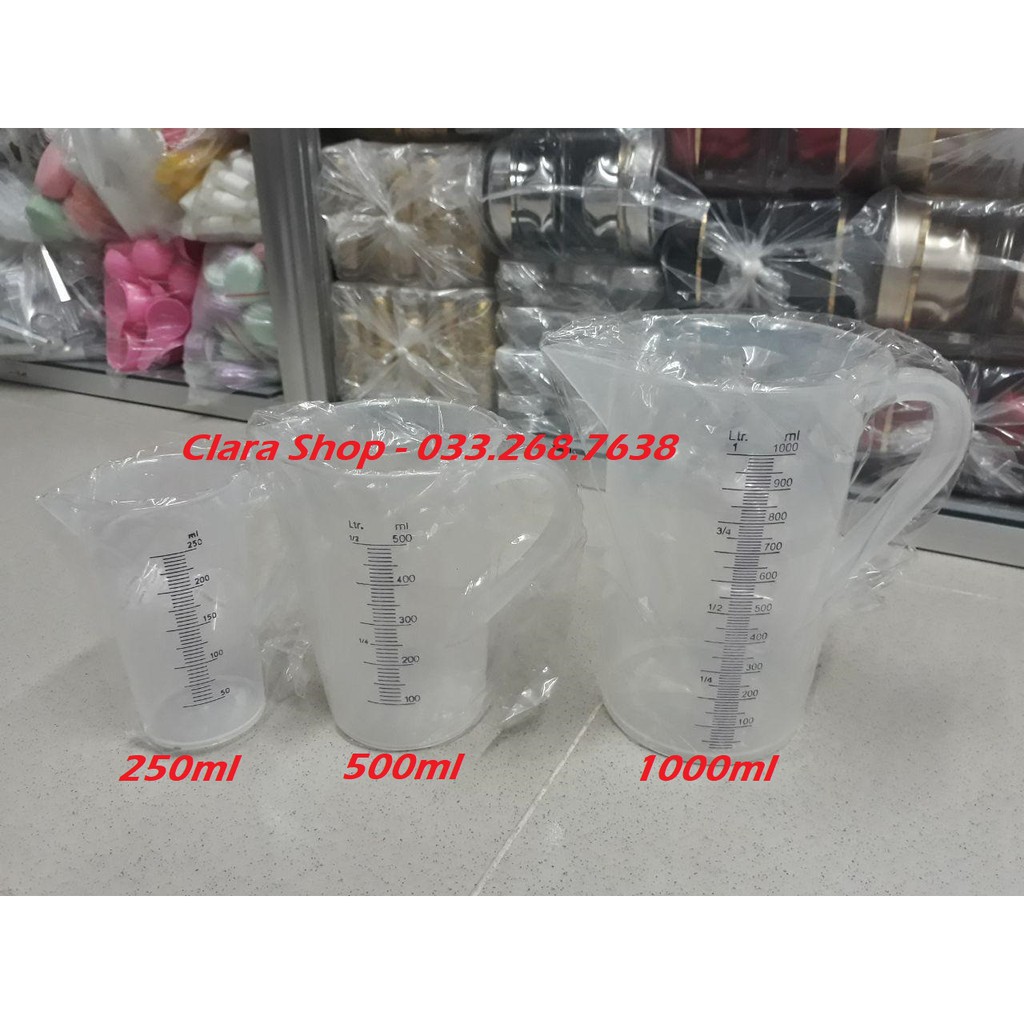 Ca đong nước 50ml - 100ml - 250ml - 500ml - 1000ml