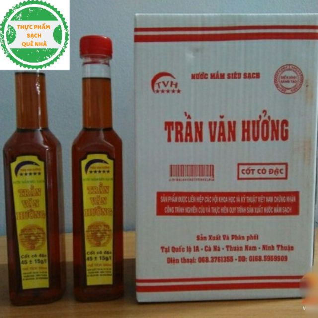 Nước mắm siêu sạch Trần Văn Hưởng Cà Ná 500ml