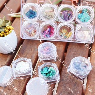 Xà cừ nail , xà cừ vân đá đính móng