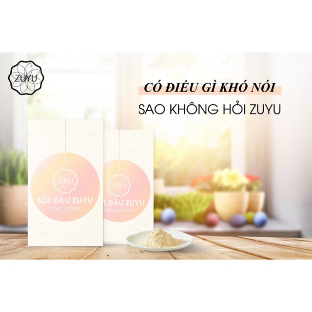 Combo Bột tăng vòng 1 Zuyu + tặng quà