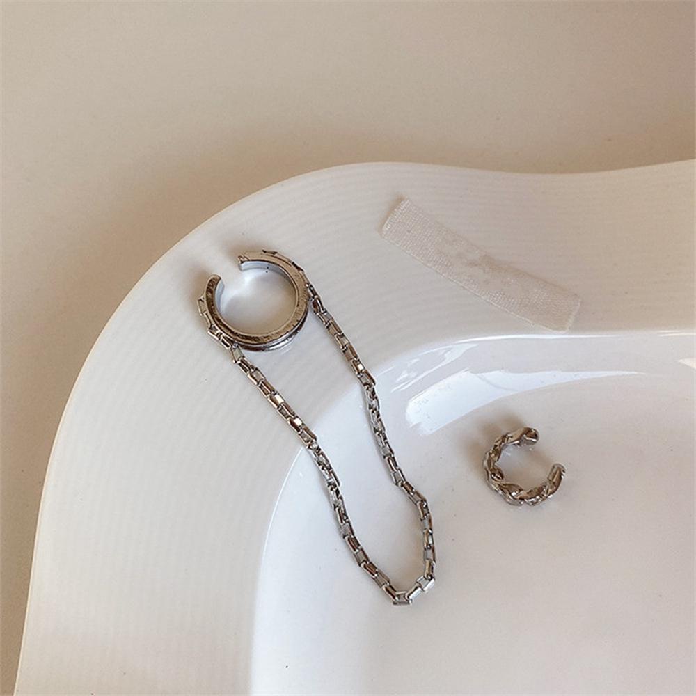 Bông Tai Không Xỏ Lỗ|Phụ Nữ Hyperbole|Bông Tai Hợp Kim Hình Chữ C Thời Trang