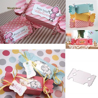 Khuôn Cắt Giấy Kim Loại Trang Trí Hộp Quà Tặng Xinh Xắn