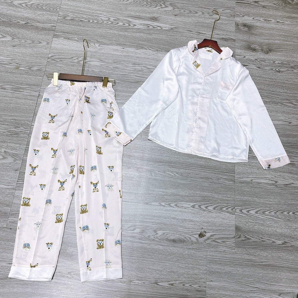 BỘ ĐỒ NGỦ, PIJAMA 💘 SANG CHẢNH 💘 Đồ bộ ngủ lụa gấm cao cấp mềm mịn, không xù, hoạ tiết sang chảnh. | WebRaoVat - webraovat.net.vn