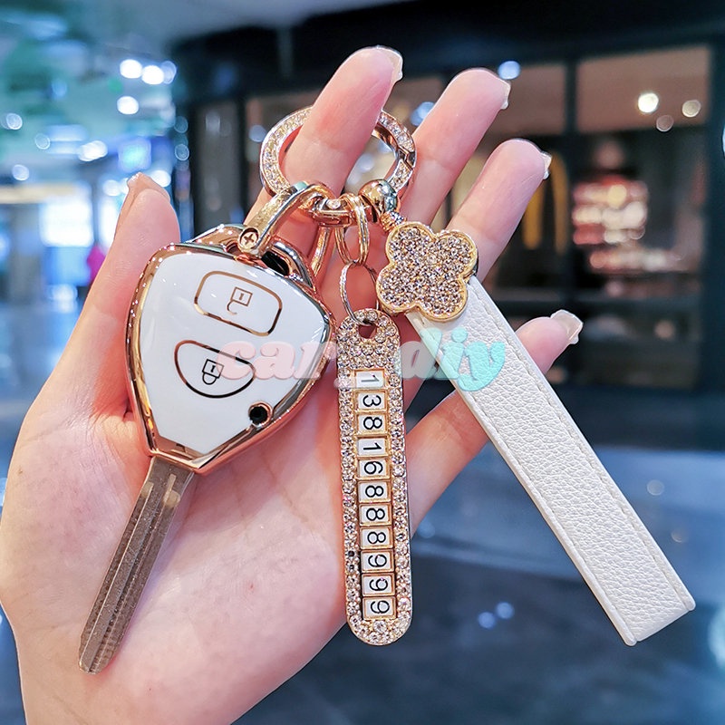 Vỏ Chìa Khóa Điều Khiển Từ Xa 2 / 3 / 4 Nút Cho Xe Hơi Toyota Auris HiLux Corolla Fortuner Prado Verso Camry Reiz Yaris Vitz Vios Rav4 Ractis