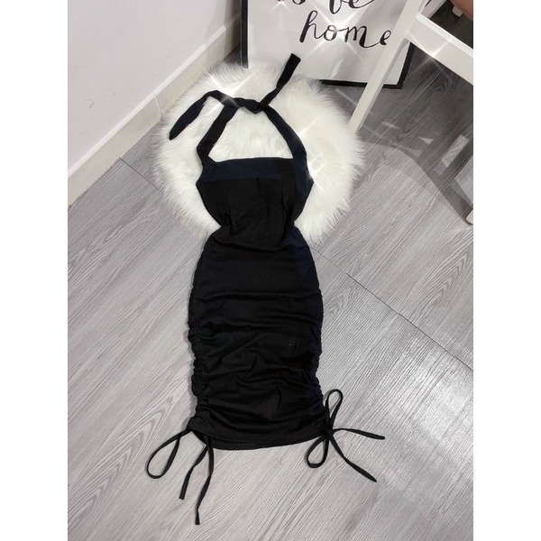 body dây rút 2 bên,cột 2 kiểu 2 cá tính, màu đen gọn người, quyến rũ tuelamshop48
