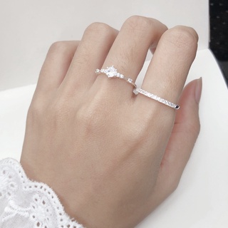 Nhẫn bạc nữ - nhẫn ổ đá Citrine