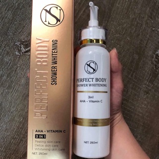 SỮA TẮM SIÊU TRẮNG BODY NS