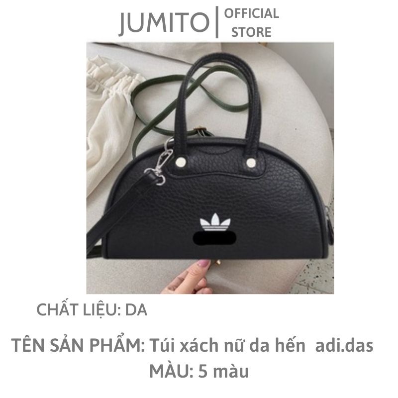 Túi xách nữ da hến kẹp nách adi.das thời trang cao cấp JUMITO SC284