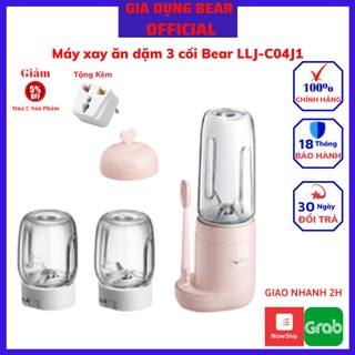 Máy Xay Thực Phẩm Cho Bé Ăn Dặm Mini Đa Năng Cầm Tay Bear – Máy Xay Thịt, Cháo, Xay Rau Củ Chính Hãng, Có Sẵn – Bear